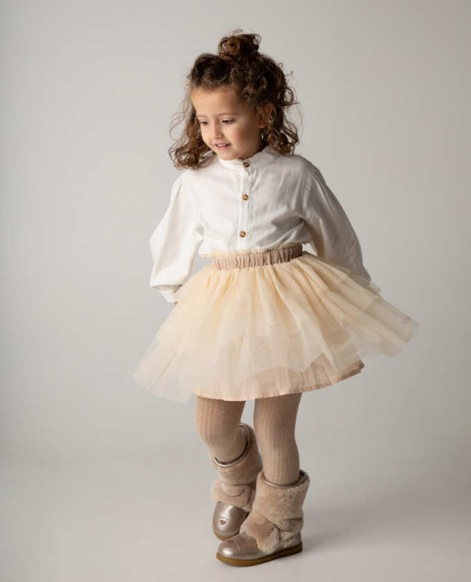 Donsje Roze Blouse - White Sand