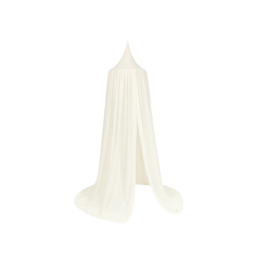 Nobodinoz Vera Eyelet Lace Canopy - Natural