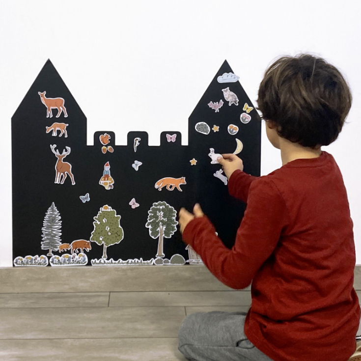 Ferflex Magnetic Chalkboard - Castle