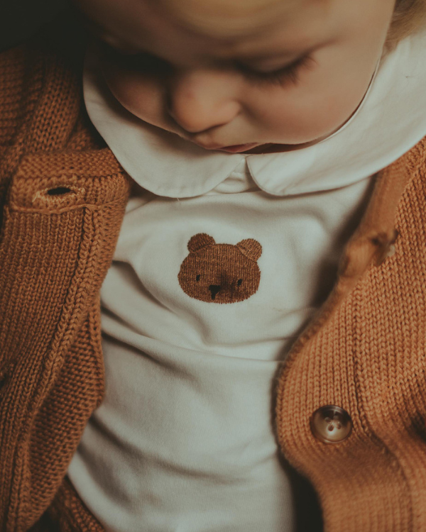Donsje Davo Bodysuit Bear - Off White