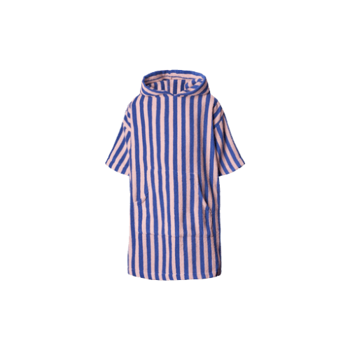 Bongusta Naram Kids Poncho - Dazzling Blue & Rose