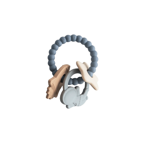 Mushie Teething Ring - Space