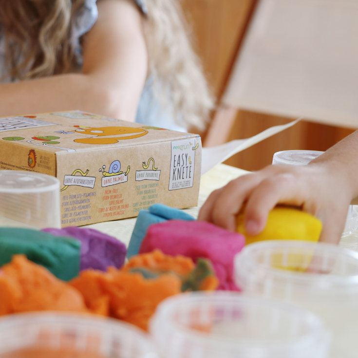 neoGRÜN 4-Pack Vegan Easy Clay - Yuki