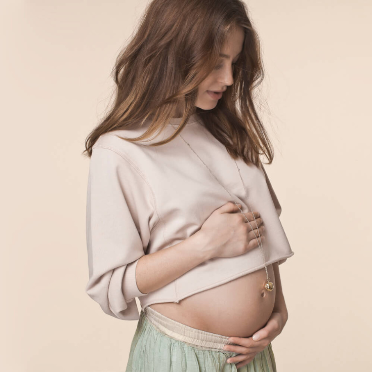 Ilado Ginkgo Pregnancy Necklace