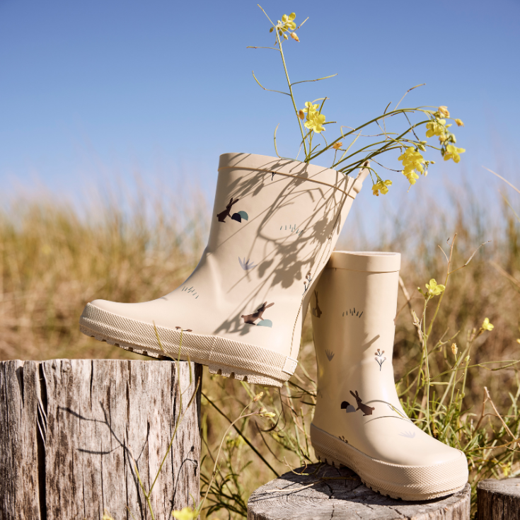 Fresk Rainboots - Rabbit Sandshell