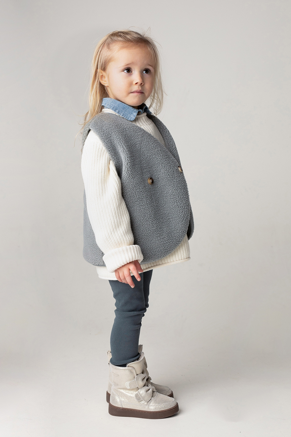 Donsje Ellie Leggings - Stone Grey