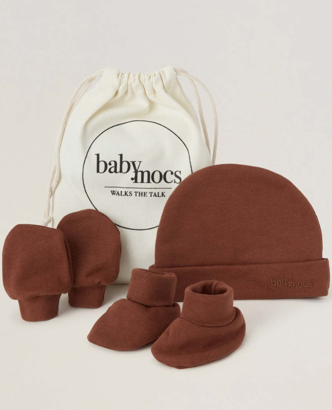 BabyMocs The Newborn Kit - Brown