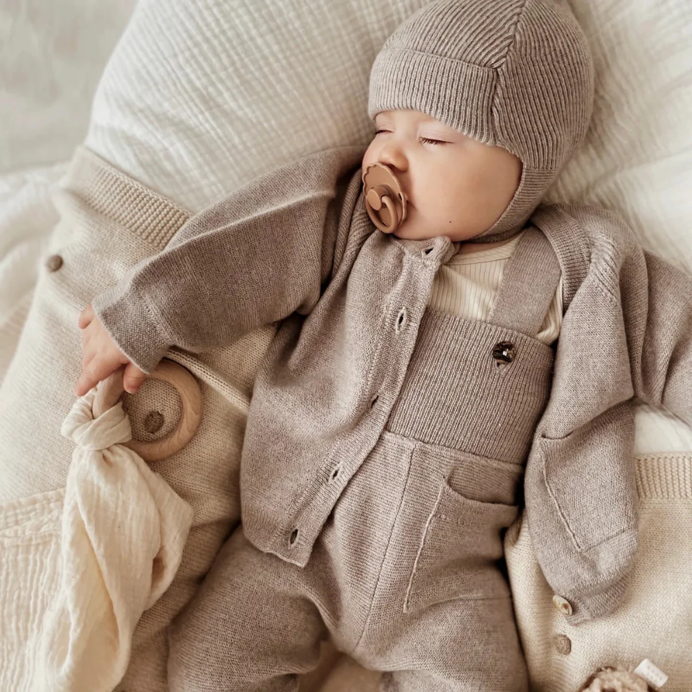 Saga Copenhagen Merino Cardigan Gosi - Shell