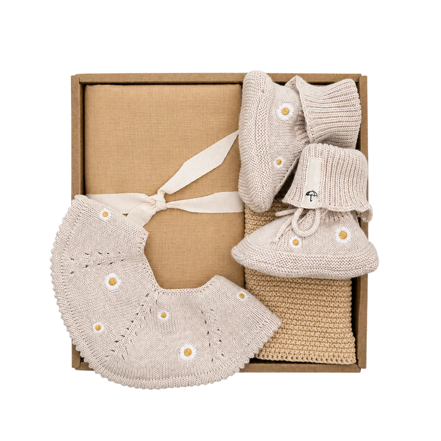 Geschenkbox Baby – Gänseblümchen