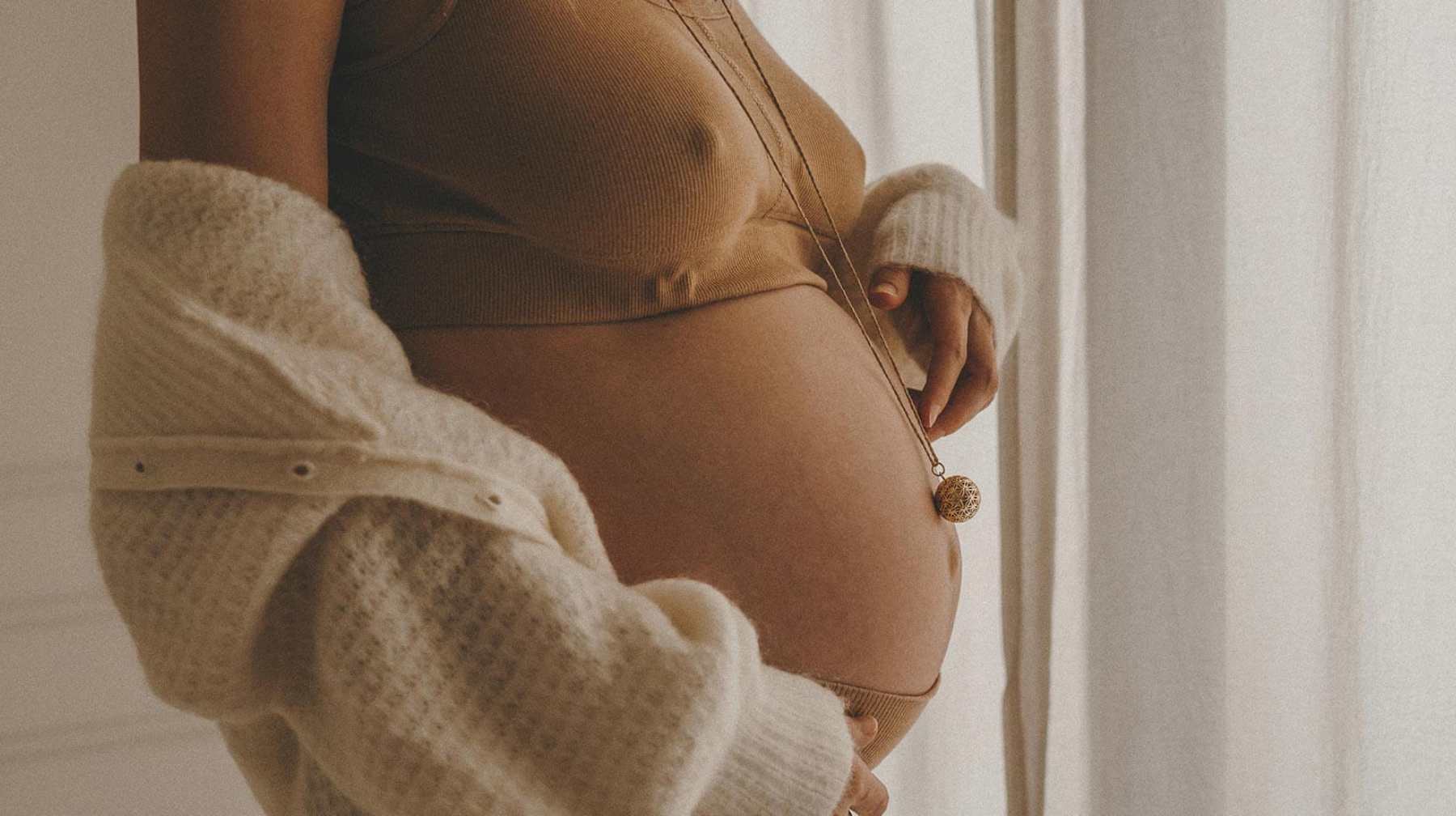 Ilado Flower of Life Pregnancy Necklace