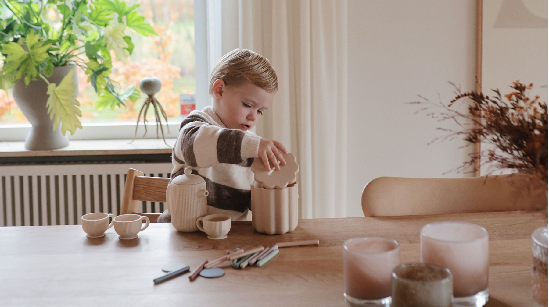 Mushie Snack Cup - Ivory