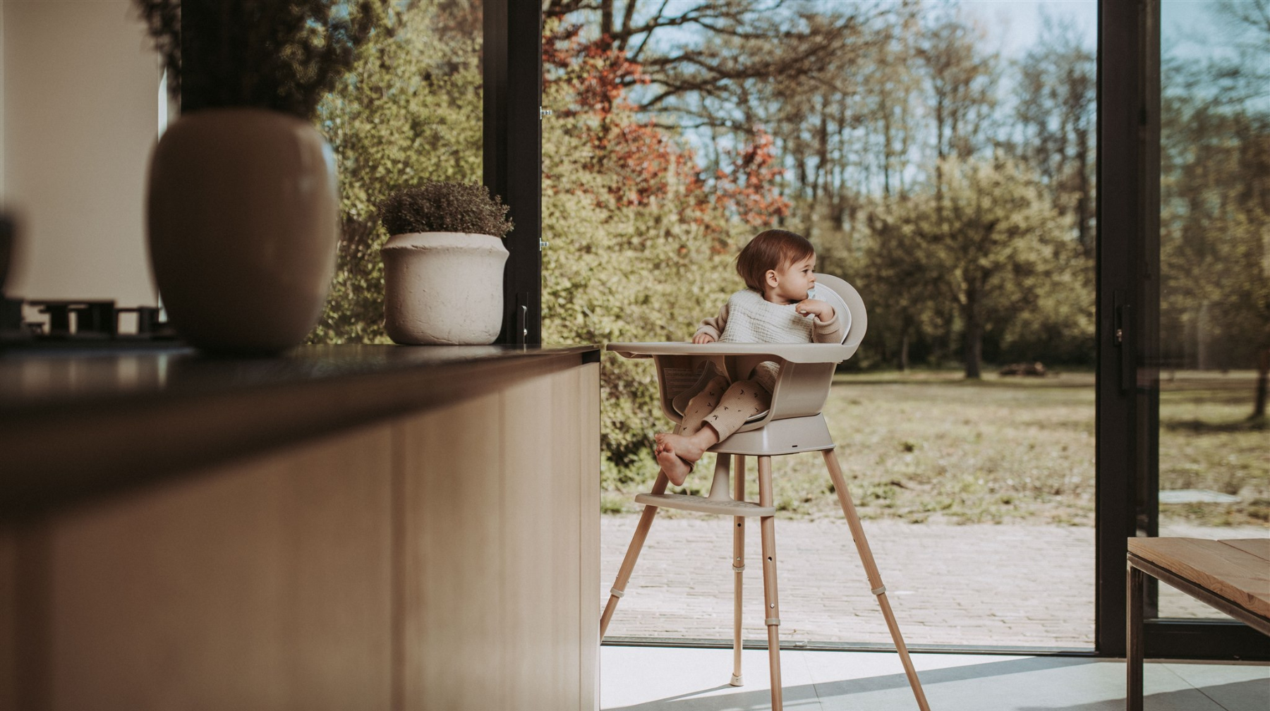 Quax Bib Medium - Terry - Clay