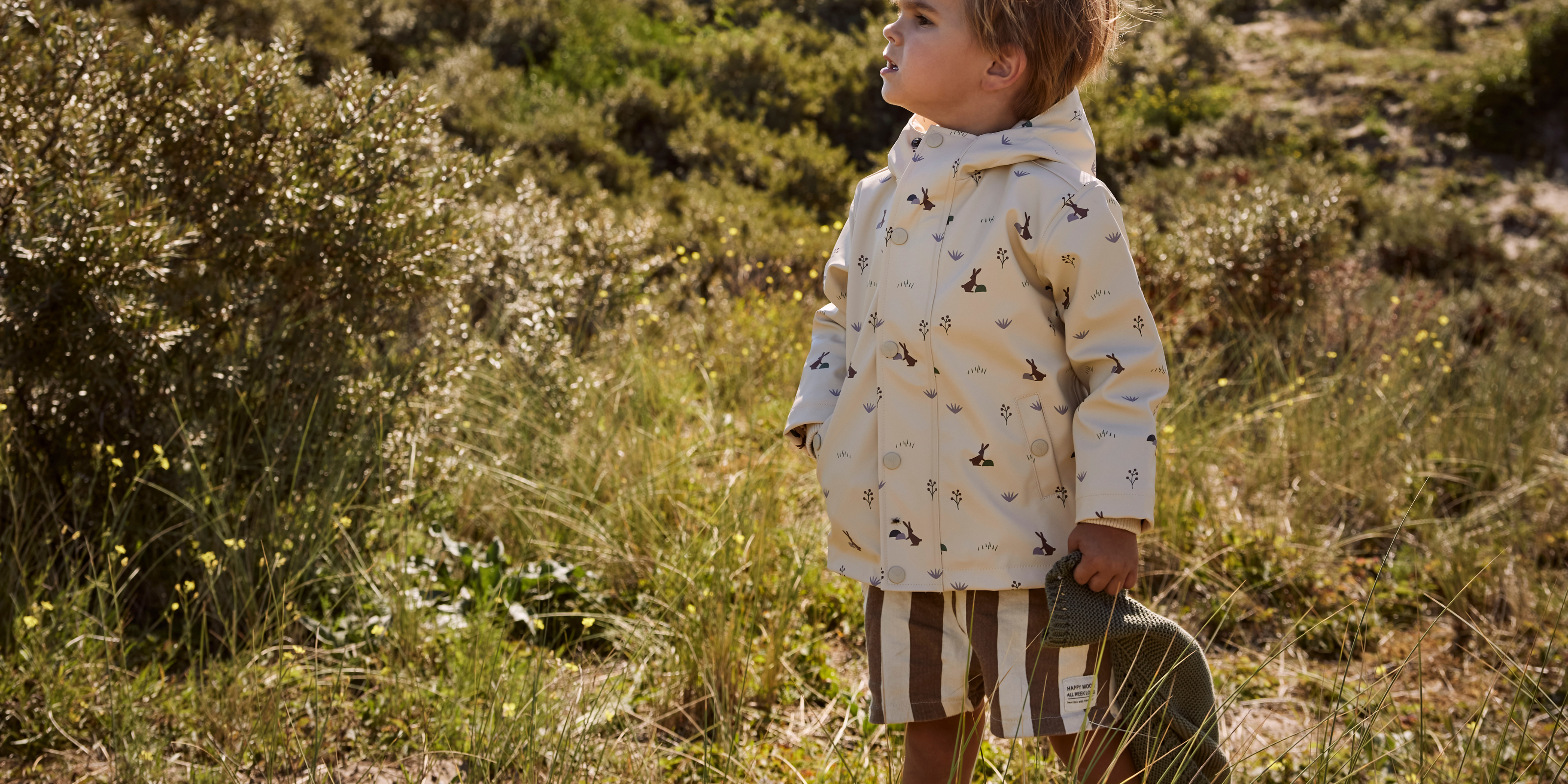 fresk raincoat - rabbit sandshell