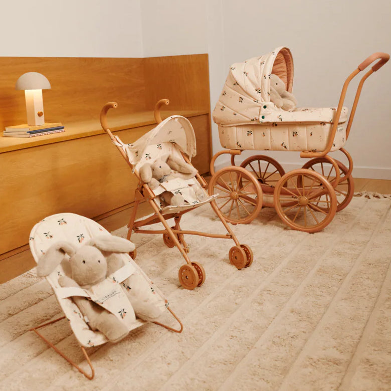 Adaline Doll Pram - Peach / Sea Shell