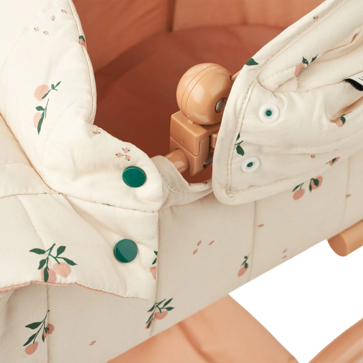 Adaline Doll Pram - Peach / Sea Shell