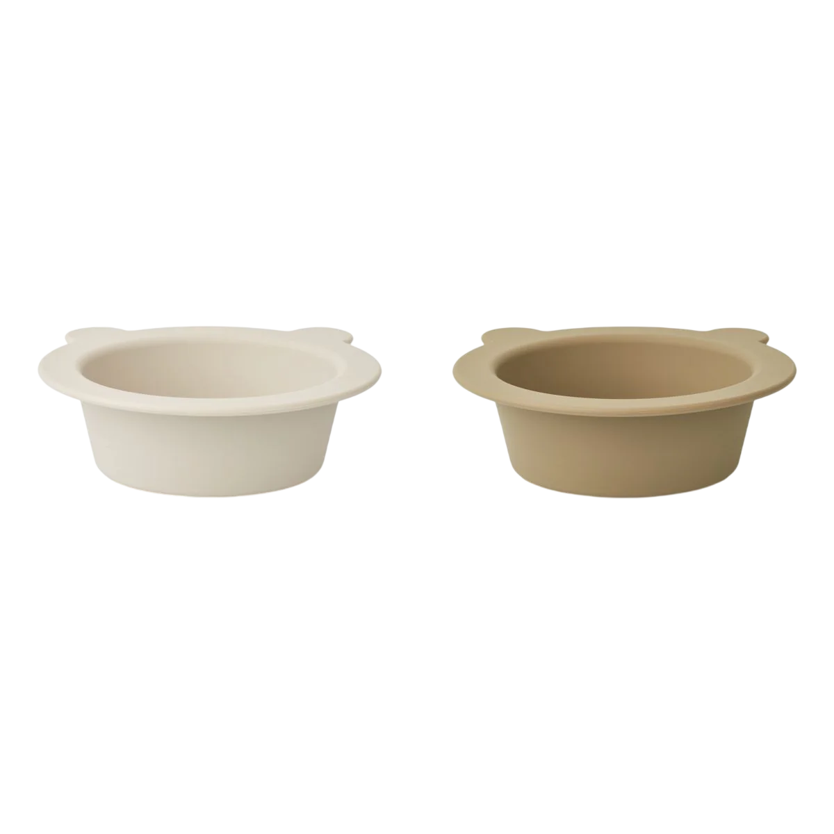 2-Pack Peony Suction Bowl - Sandy / Oat