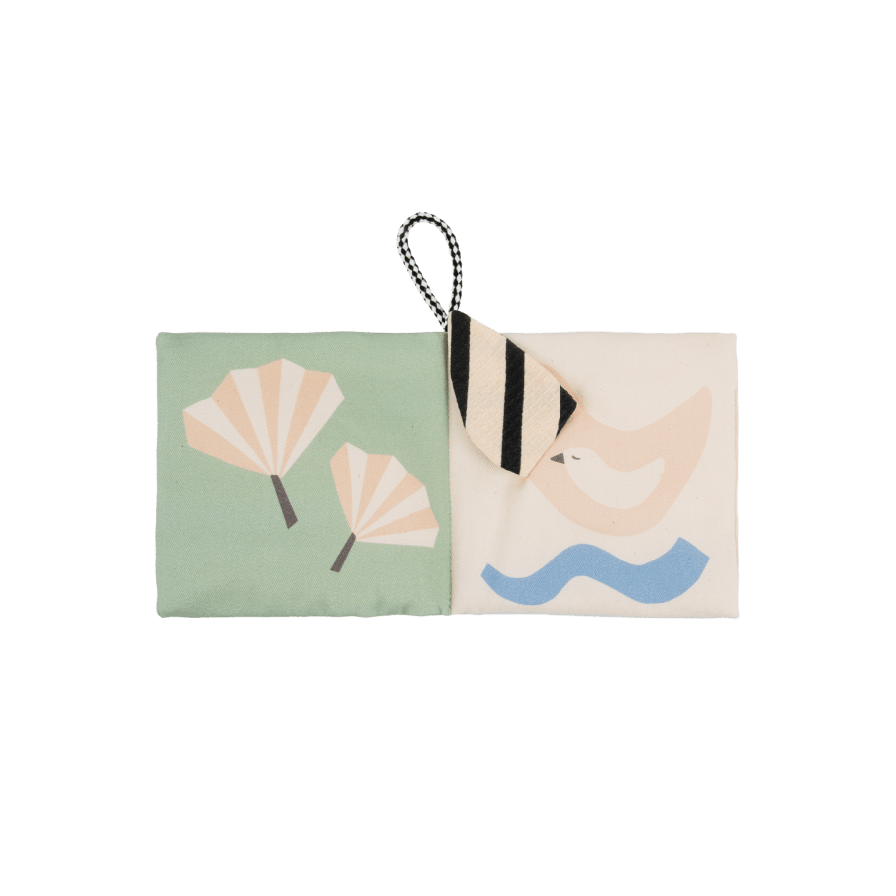 Nobodinoz - Books & Stationery - Baby Fabric Book Playground - Sweet Home - Tummy Time