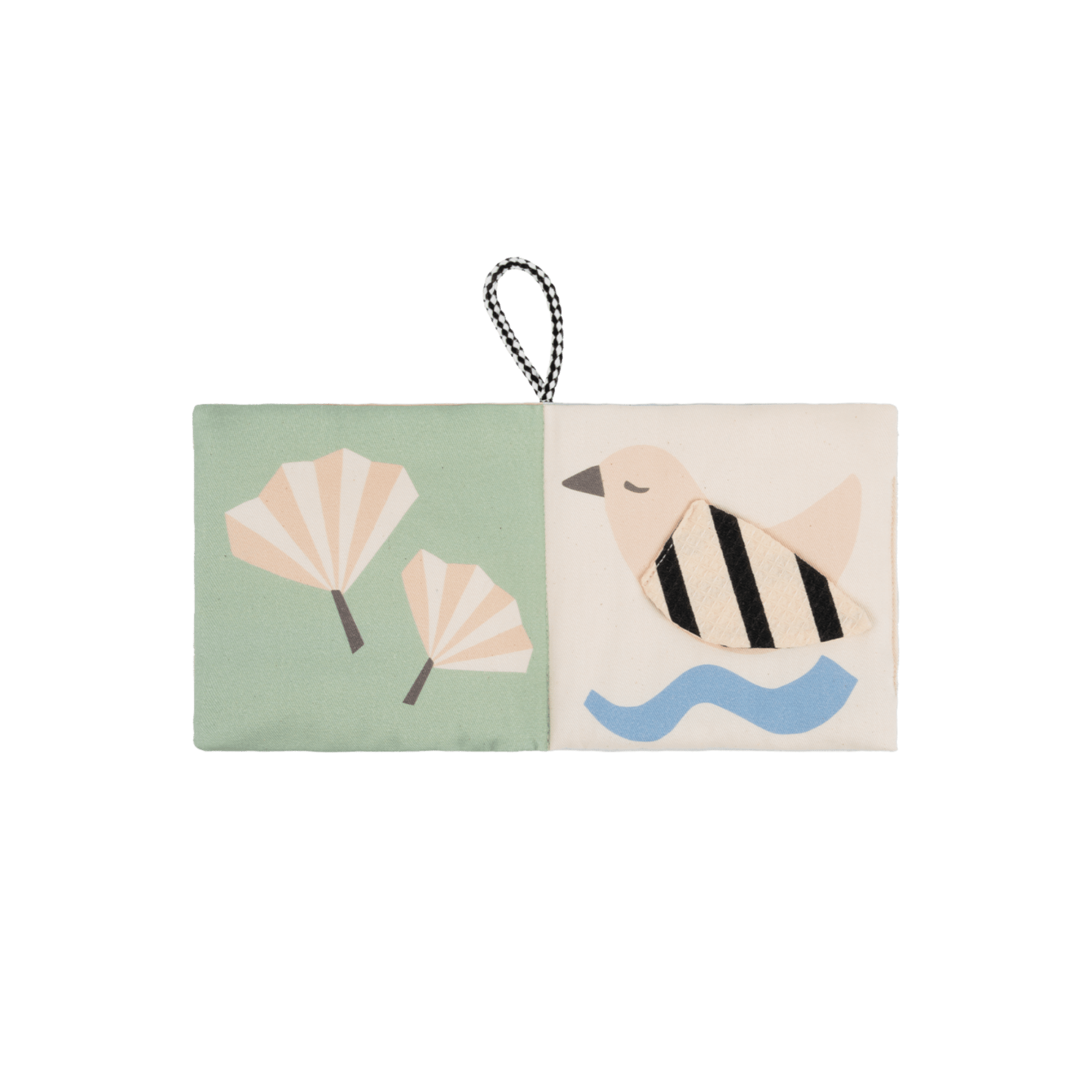 Nobodinoz - Books & Stationery - Baby Fabric Book Playground - Sweet Home - Tummy Time