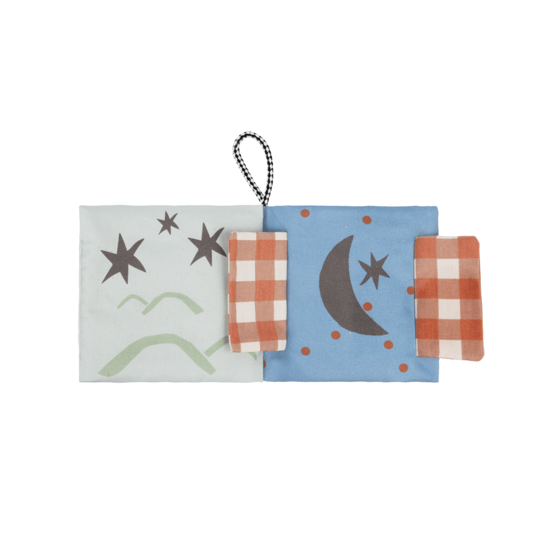 Nobodinoz - Books & Stationery - Baby Fabric Book Playground - Sweet Home - Tummy Time