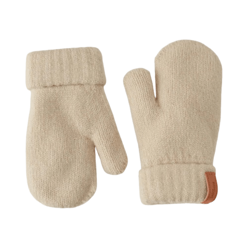 BabyMocs - Mittens, Gloves & Scarves - Mittens - Beige - Tummy Time