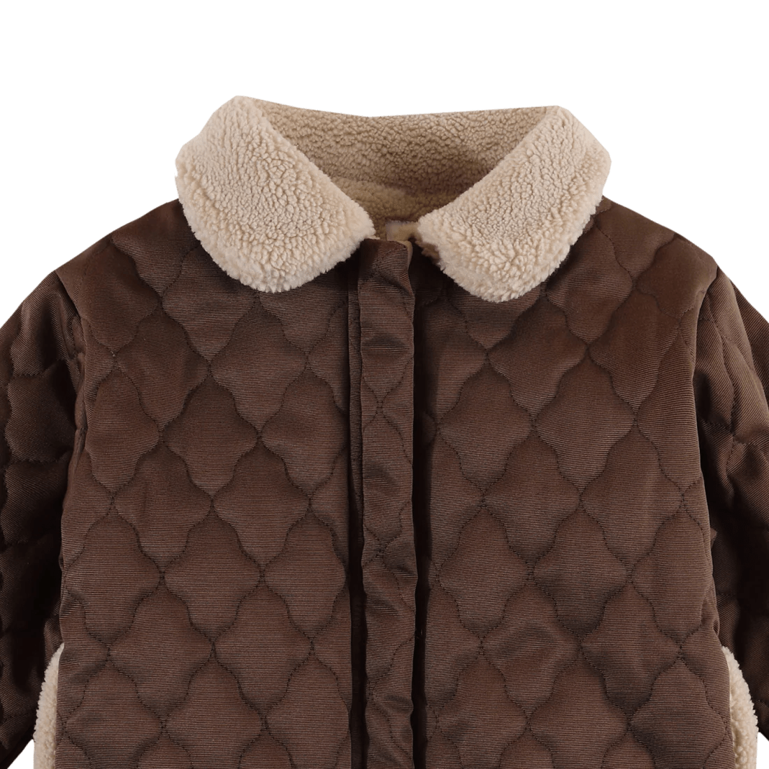 Donsje - Baby Jackets & Outerwear - Esber Jacket Bears - Pecan Brown - Tummy Time