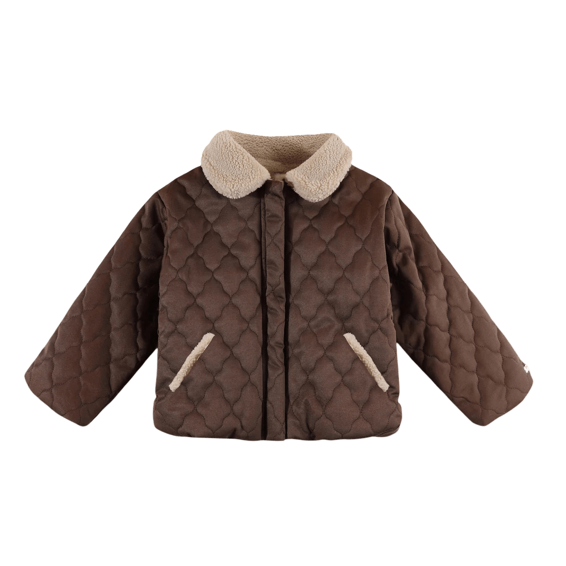 Donsje - Baby Jackets & Outerwear - Esber Jacket Bears - Pecan Brown - Tummy Time