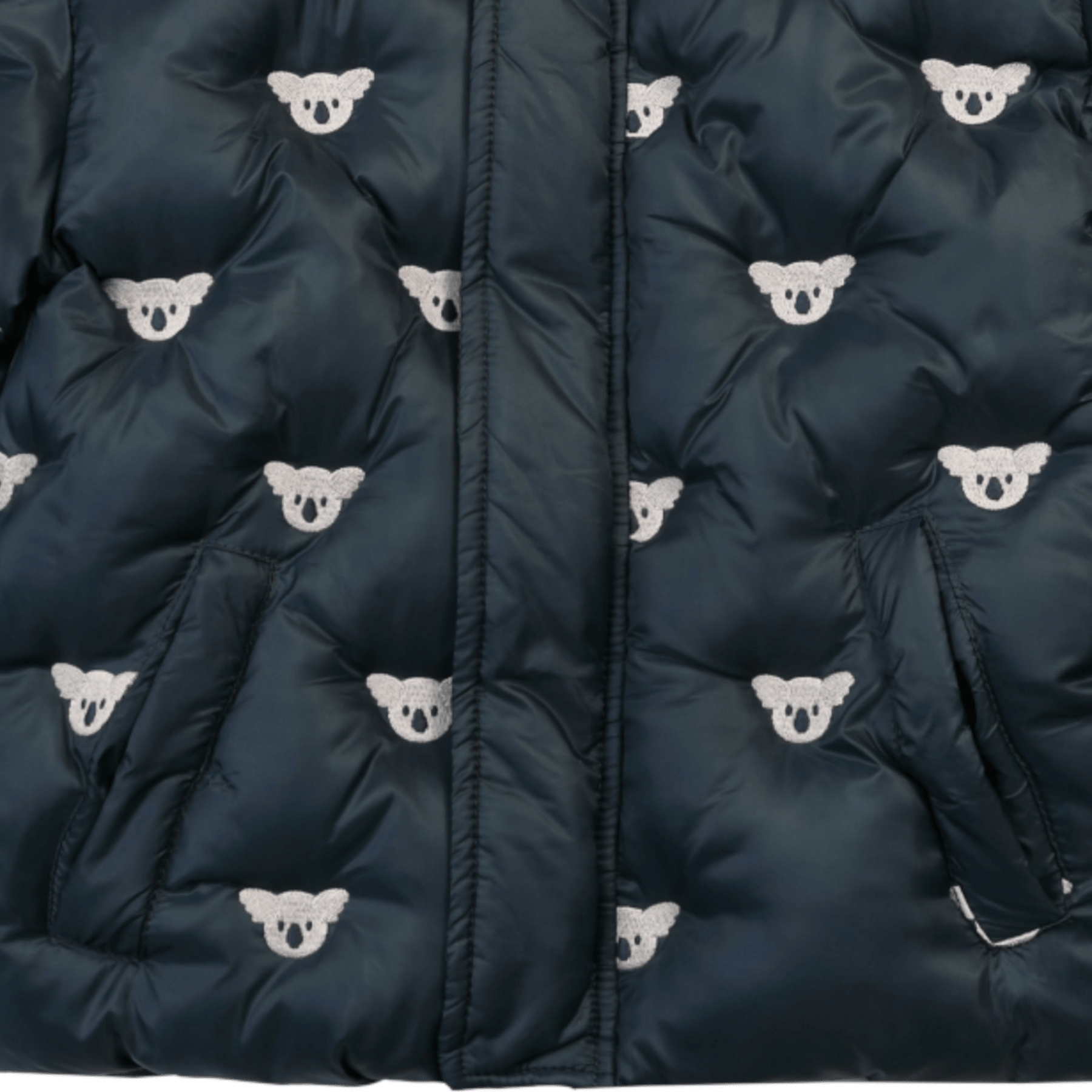 Donsje - Baby Jackets & Outerwear - Florus Jacket Koalas - Blue Marine - Tummy Time