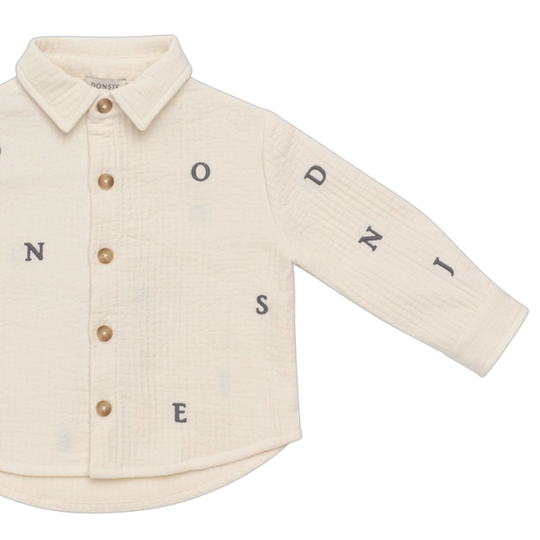 Donsje - Baby Shirts & Tops - Chee Shirt - Warm White - Tummy Time