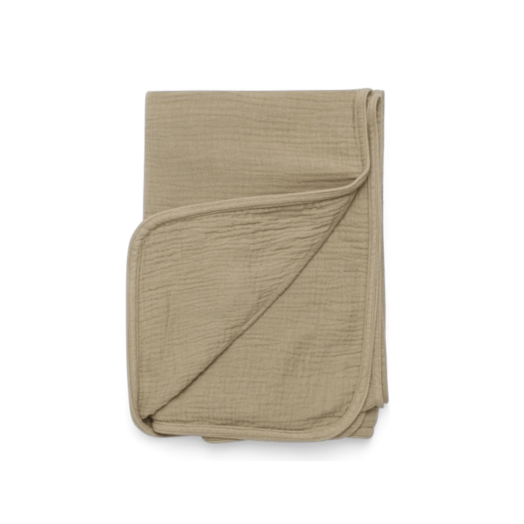 Donsje - Sleeping Bags, Blankets & Bed Bumpers - Ploekie Muslin Blanket XL Bear - Taupe - Tummy Time