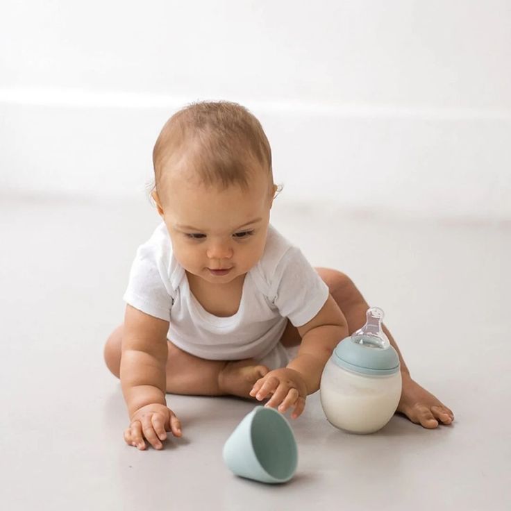 Élhée - Baby Bottles & Accessories - Baby Bottle 150 ml - Ivy Green - Tummy Time
