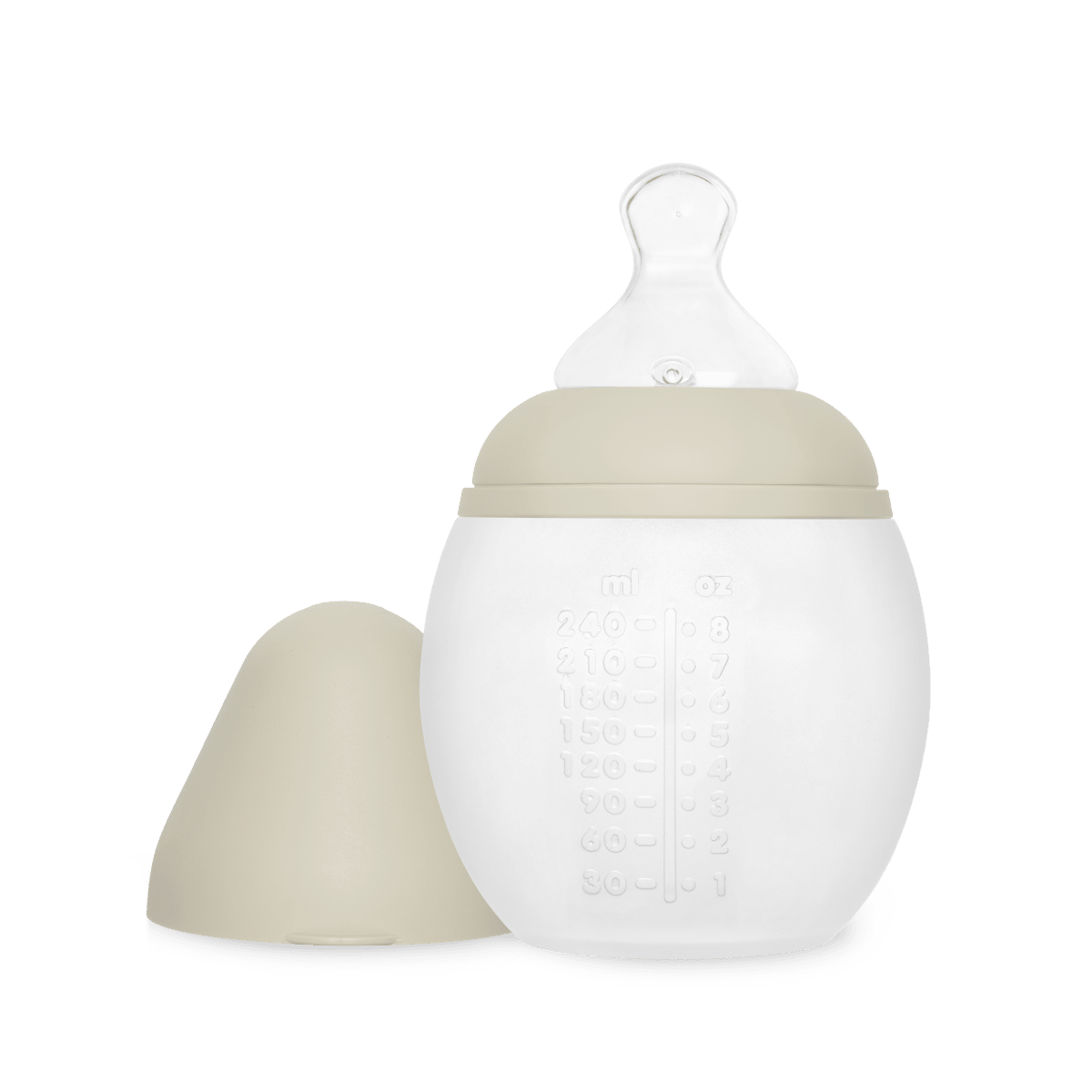 Élhée - Baby Bottles & Accessories - Baby Bottle 240 ml - Sand - Tummy Time