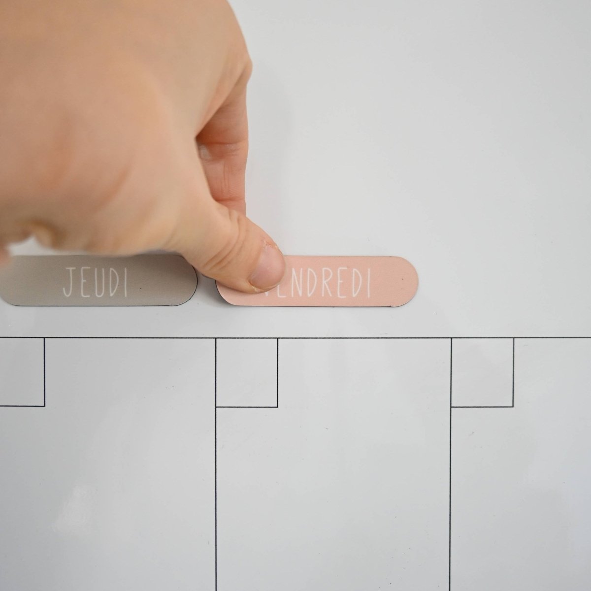 Ferflex - Arts & Crafts - Arch Monthly Magnetic Wall Calendar - The Family - Tummy Time