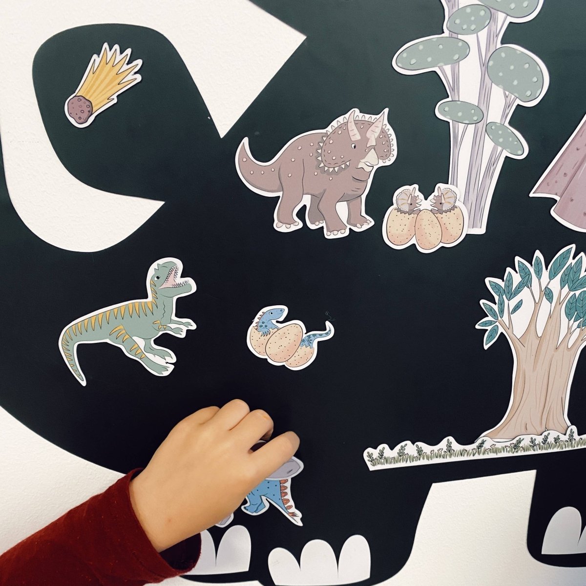Ferflex - Baby & Kids Puzzles - Magnetic Game - Dinosaurs - Tummy Time