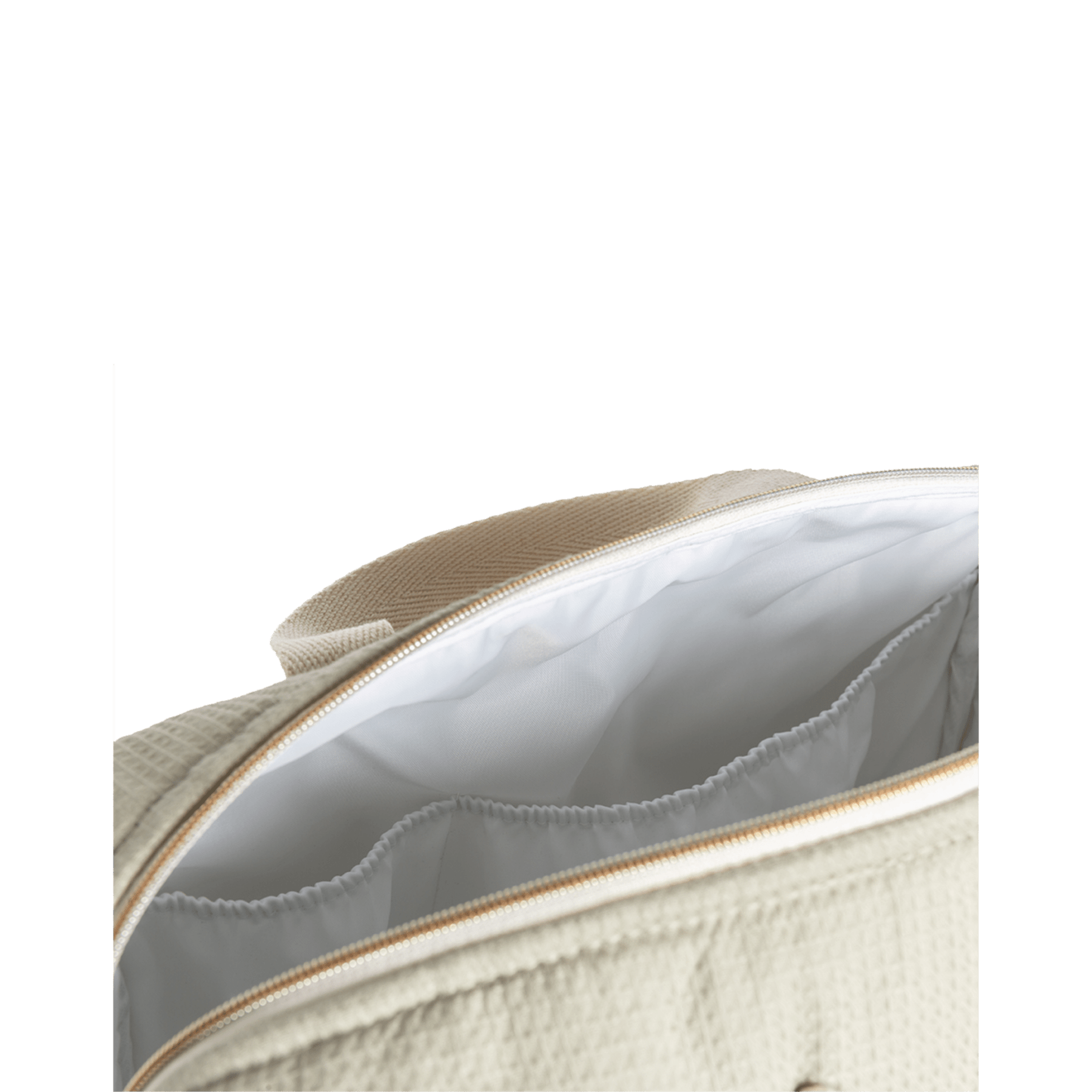 Nobodinoz - Nursery & Diaper Bags - Gala Waterproof Changing Bag - Laurel Green - Tummy Time