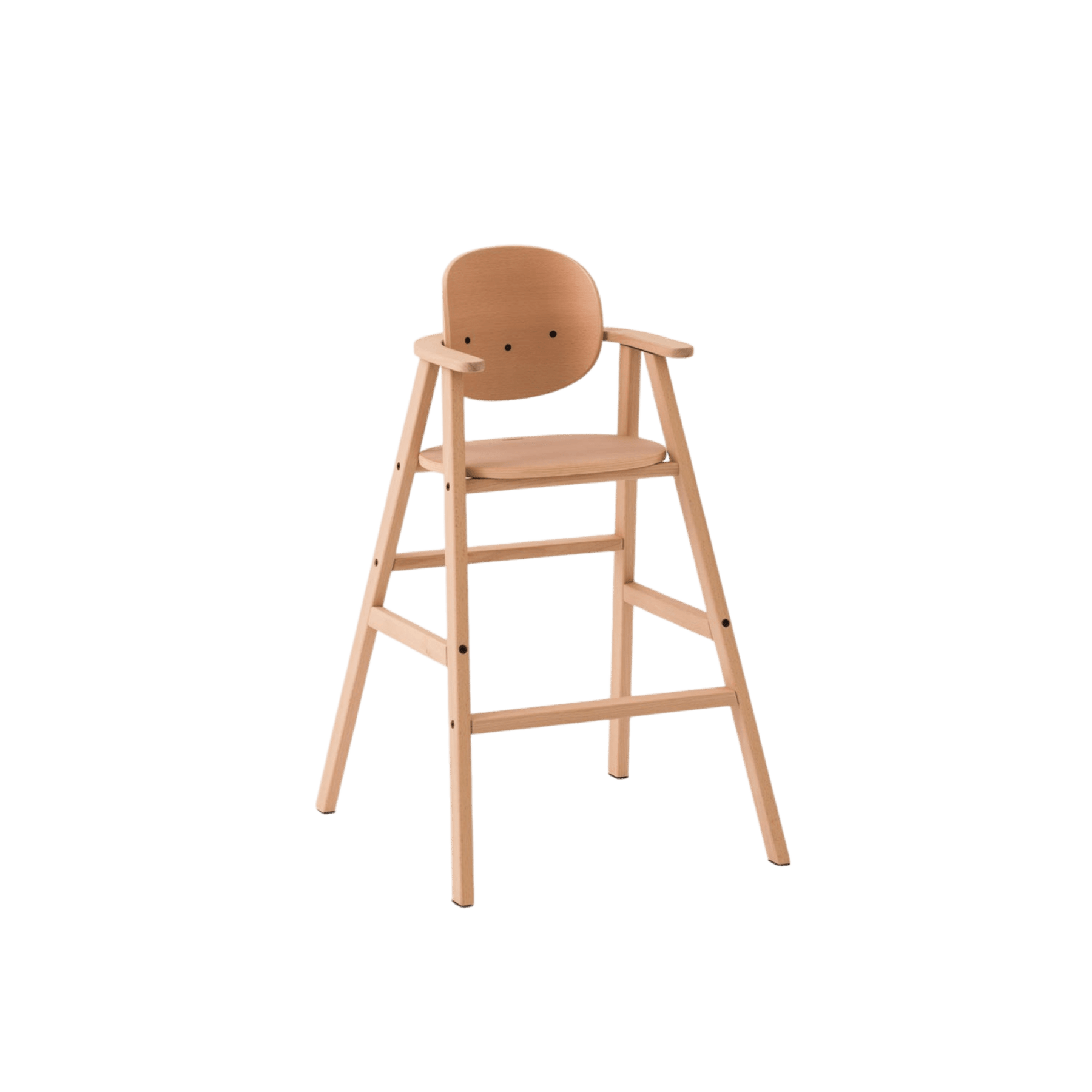 Nobodinoz - Baby Highchairs - Growing Green evolving chair 3 in 1 - Beech Wood - Tummy Time