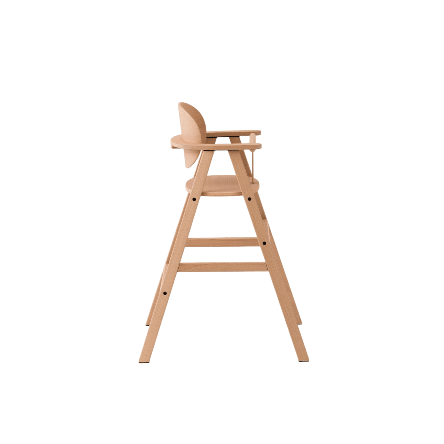 Nobodinoz - Baby Highchairs - Growing Green evolving chair 3 in 1 - Beech Wood - Tummy Time