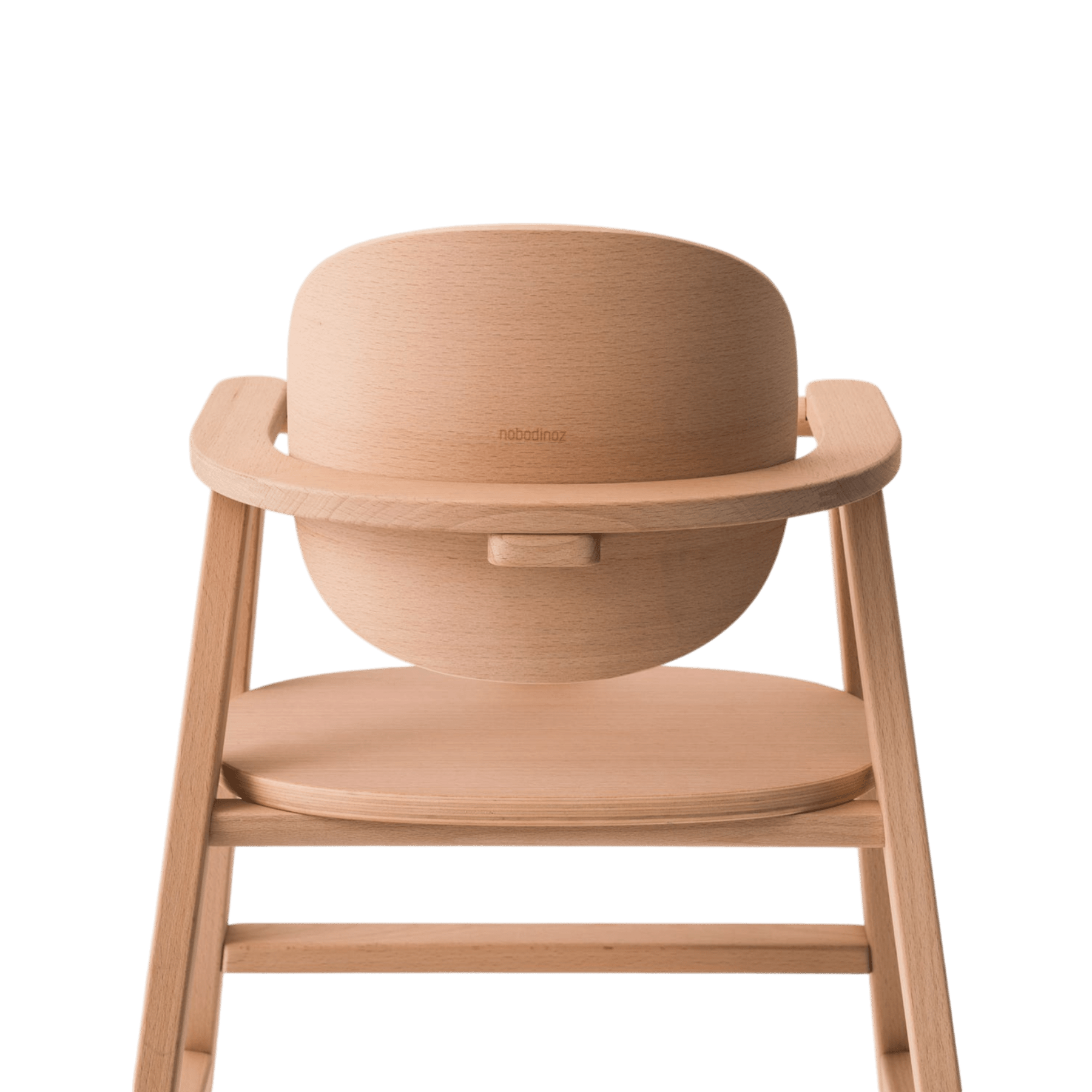 Nobodinoz - Baby Highchairs - Growing Green evolving chair 3 in 1 - Beech Wood - Tummy Time