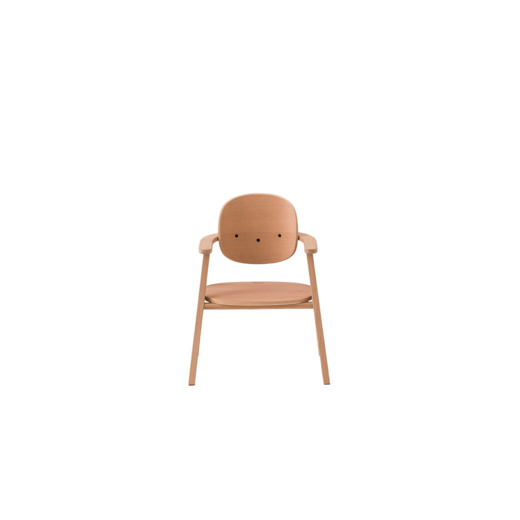 Nobodinoz - Baby Highchairs - Growing Green evolving chair 3 in 1 - Beech Wood - Tummy Time