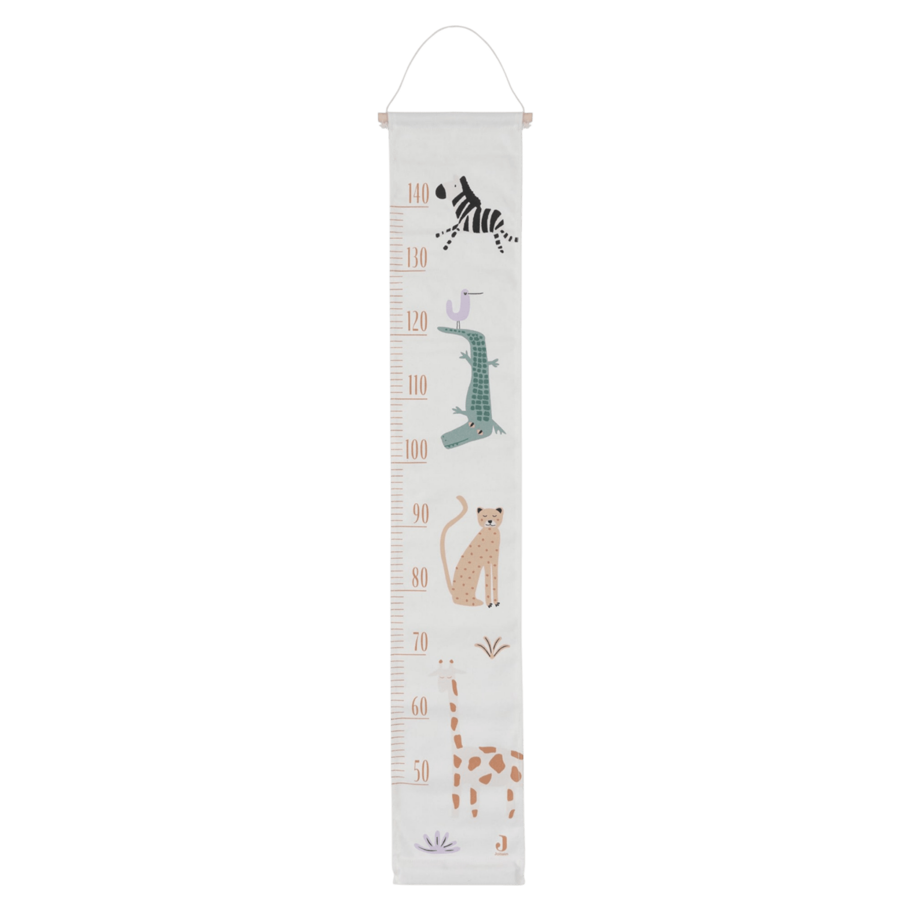 Jollein - Baby & Kids Decoration - Growth Chart - Jungle Jambo - Tummy Time
