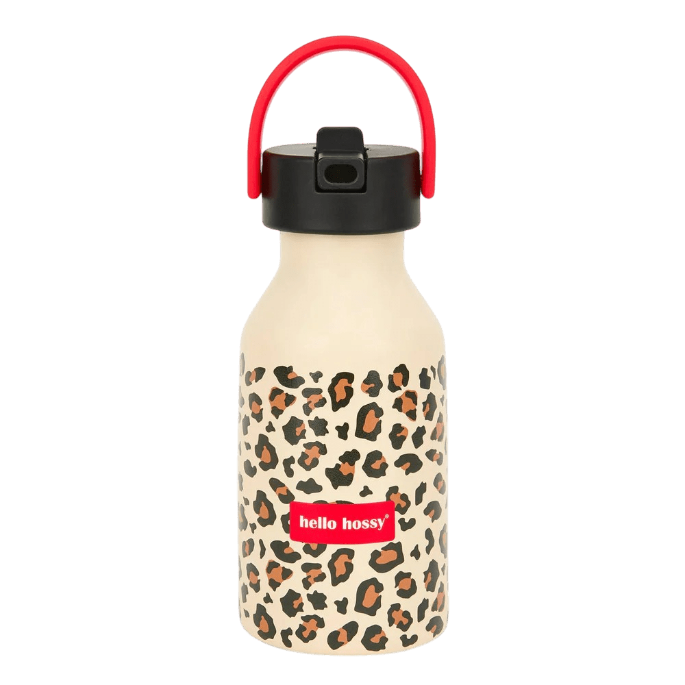 Hello Hossy - Baby Bottles & Accessories - Leopard Water Bottle - Leopard - Tummy Time