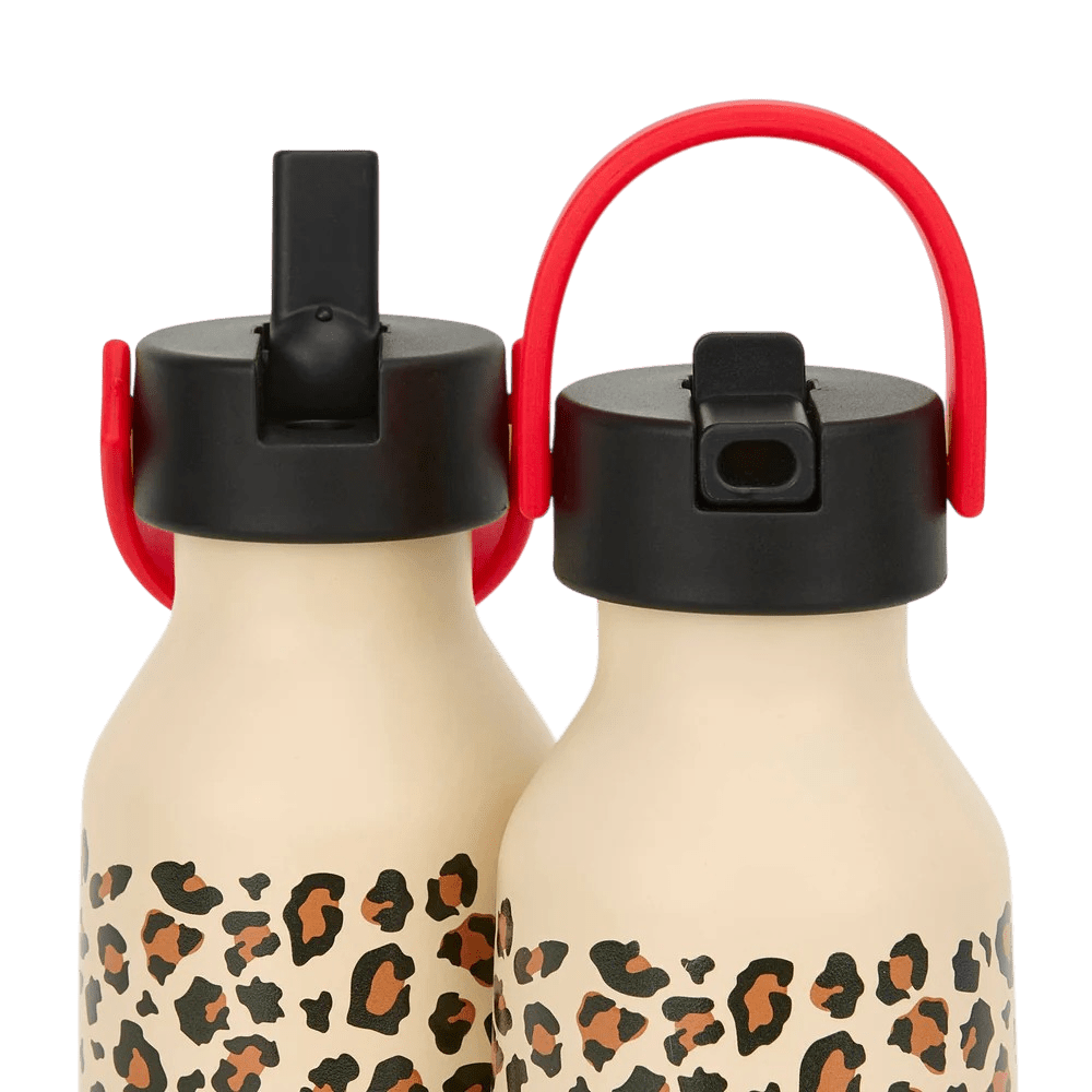 Hello Hossy - Baby Bottles & Accessories - Leopard Water Bottle - Leopard - Tummy Time