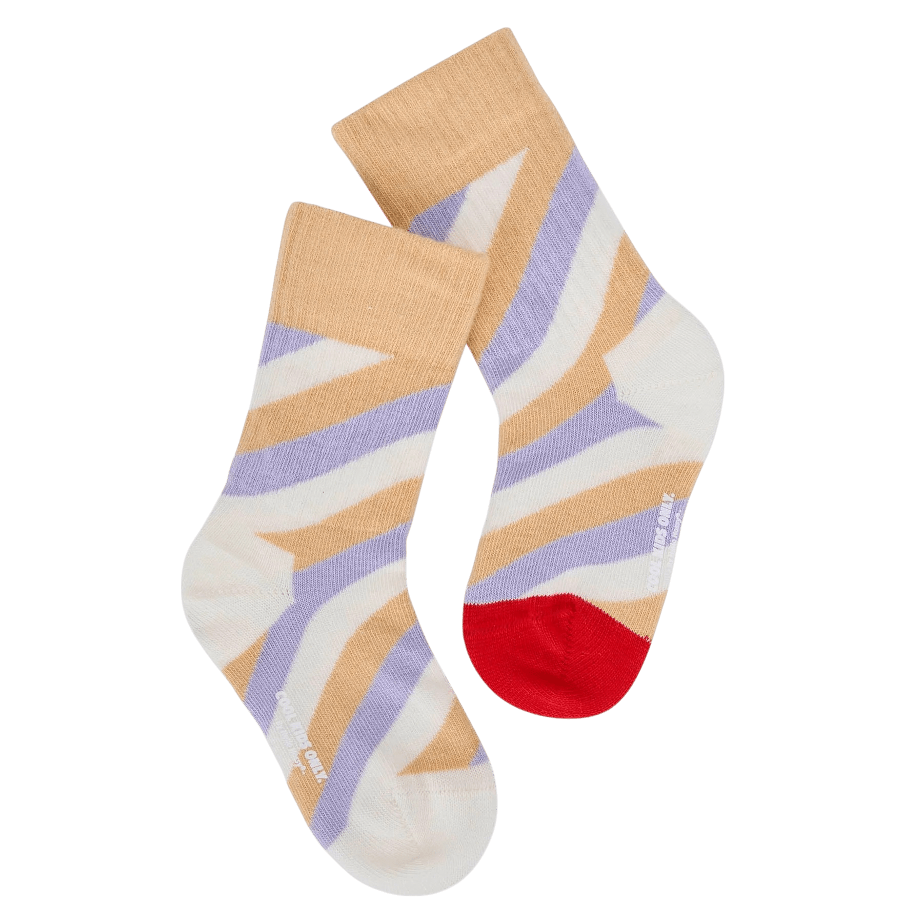 Hello Hossy - Baby Socks & Underwear - Violette Socks - Purple / Pink / Beige - Tummy Time