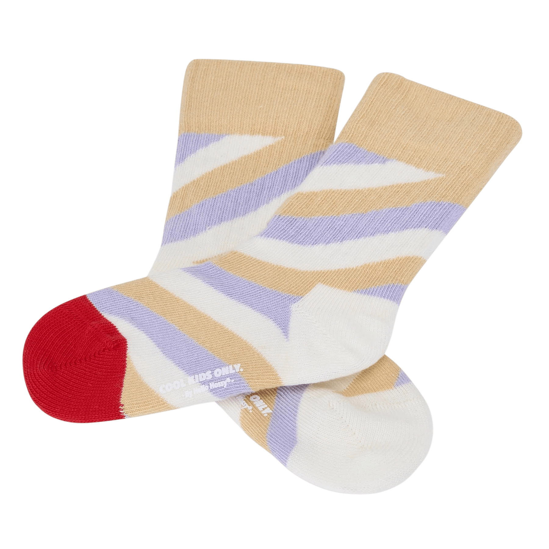 Hello Hossy - Baby Socks & Underwear - Violette Socks - Purple / Pink / Beige - Tummy Time