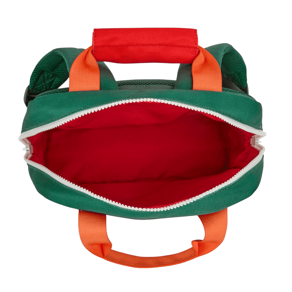 Hello Hossy - Bags & School Bags - Mini Bag Dark Green - Dark Blue / Green / Orange - Tummy Time