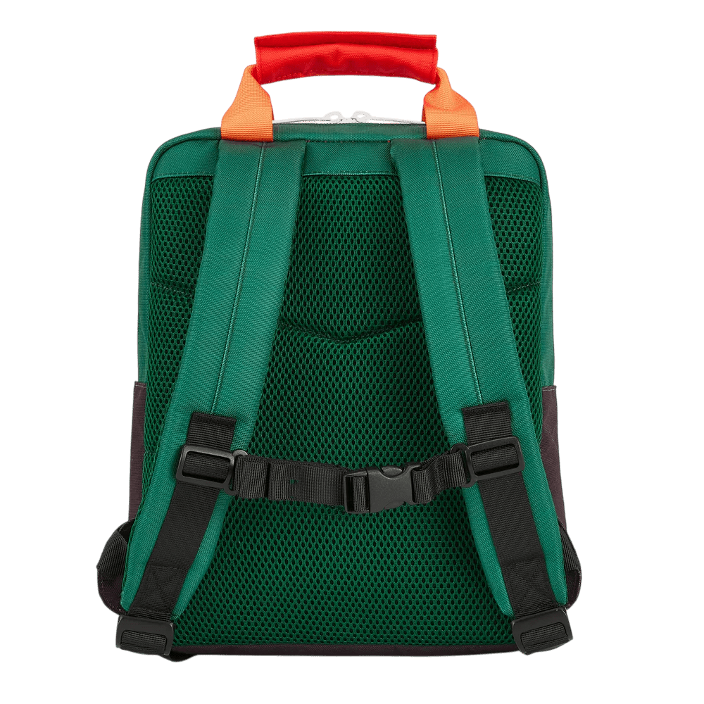 Hello Hossy - Bags & School Bags - Mini Bag Dark Green - Dark Blue / Green / Orange - Tummy Time