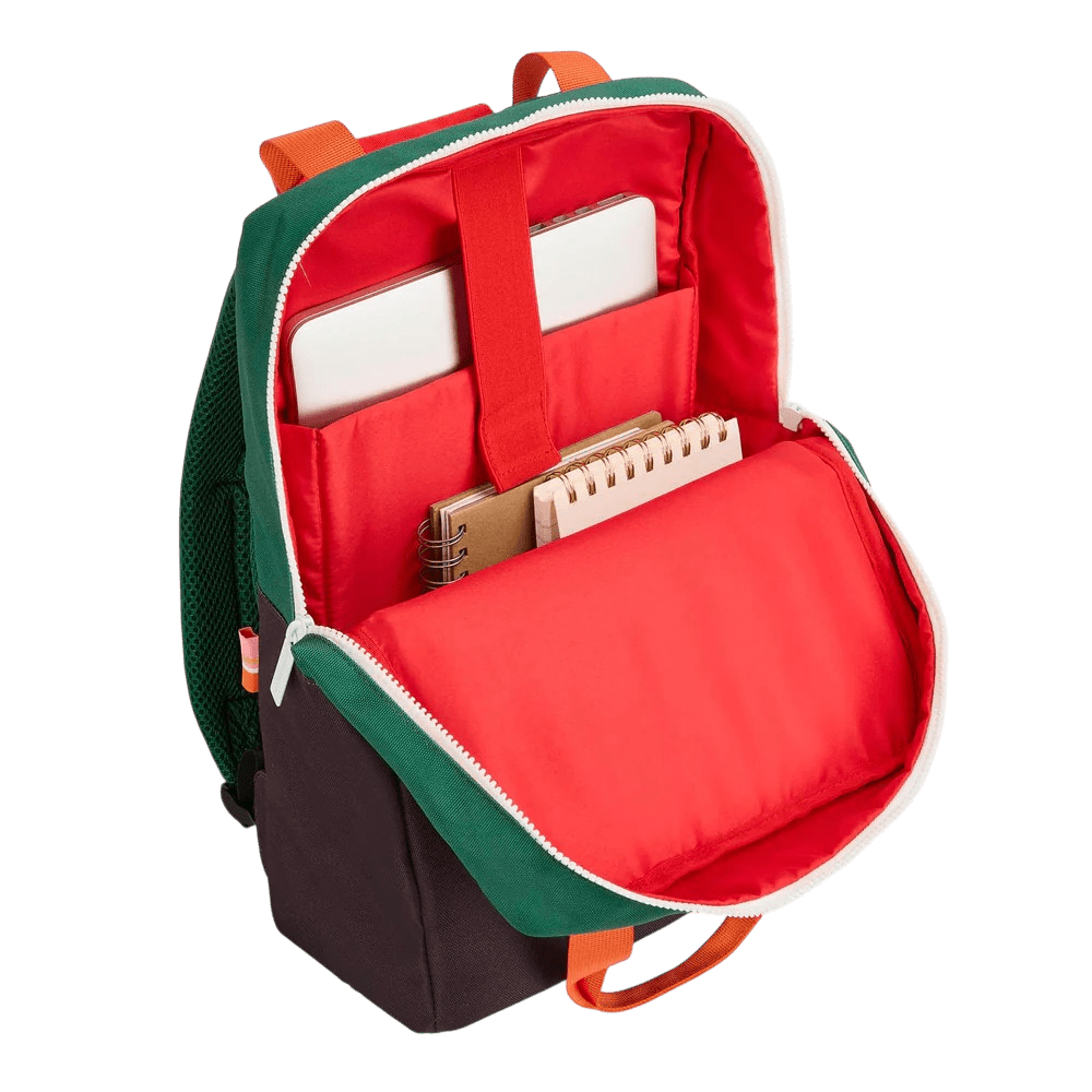 Hello Hossy - Bags & School Bags - Mini Bag Dark Green - Dark Blue / Green / Orange - Tummy Time