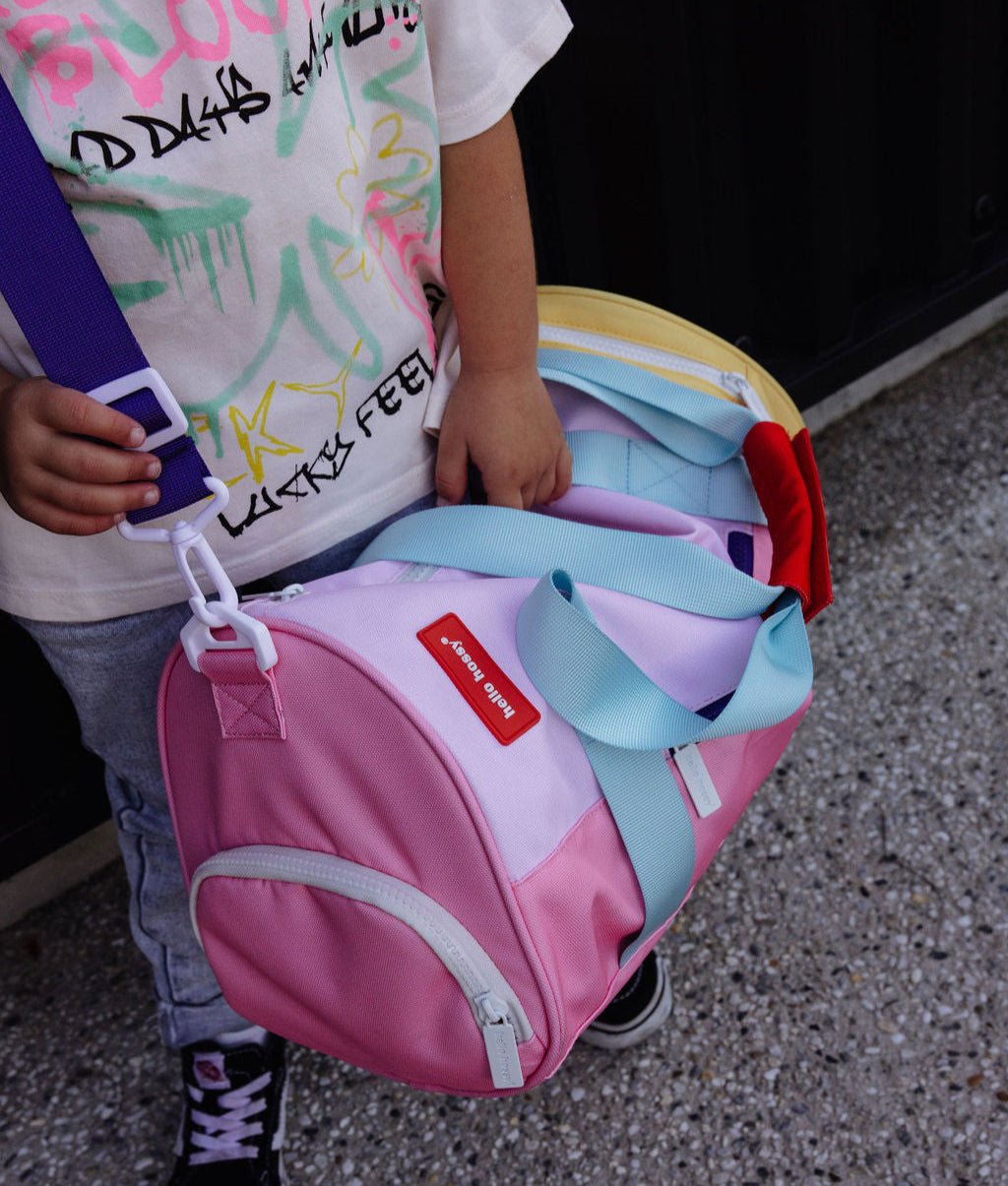 Hello Hossy - Bags & School Bags - Mini Bonbon Kids Bag - Pink / Yellow / Purple/ Blue - Tummy Time