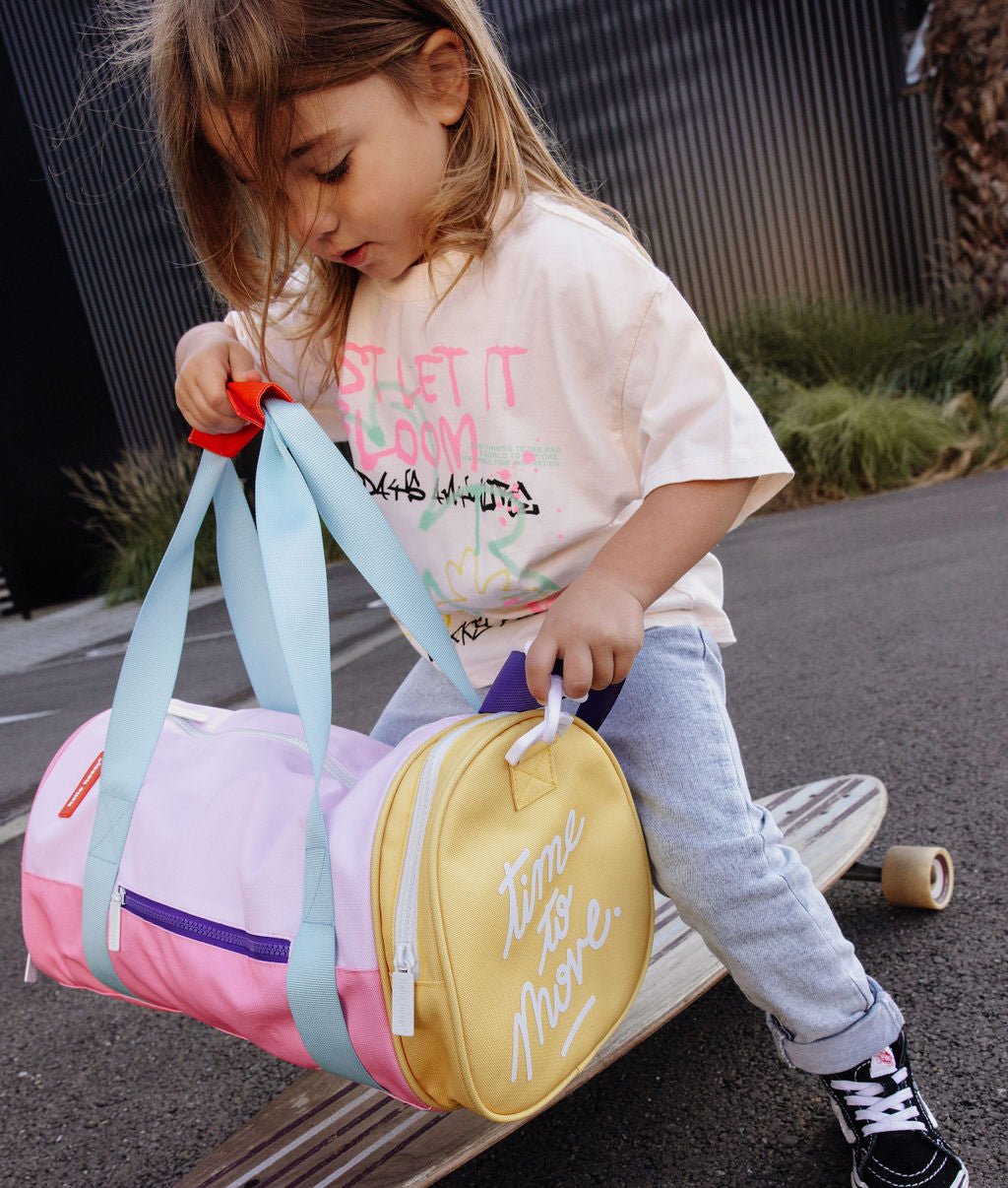 Hello Hossy - Bags & School Bags - Mini Bonbon Kids Bag - Pink / Yellow / Purple/ Blue - Tummy Time