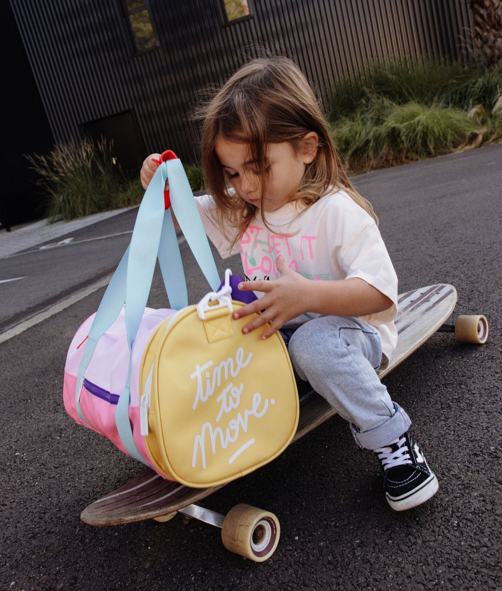 Hello Hossy - Bags & School Bags - Mini Bonbon Kids Bag - Pink / Yellow / Purple/ Blue - Tummy Time