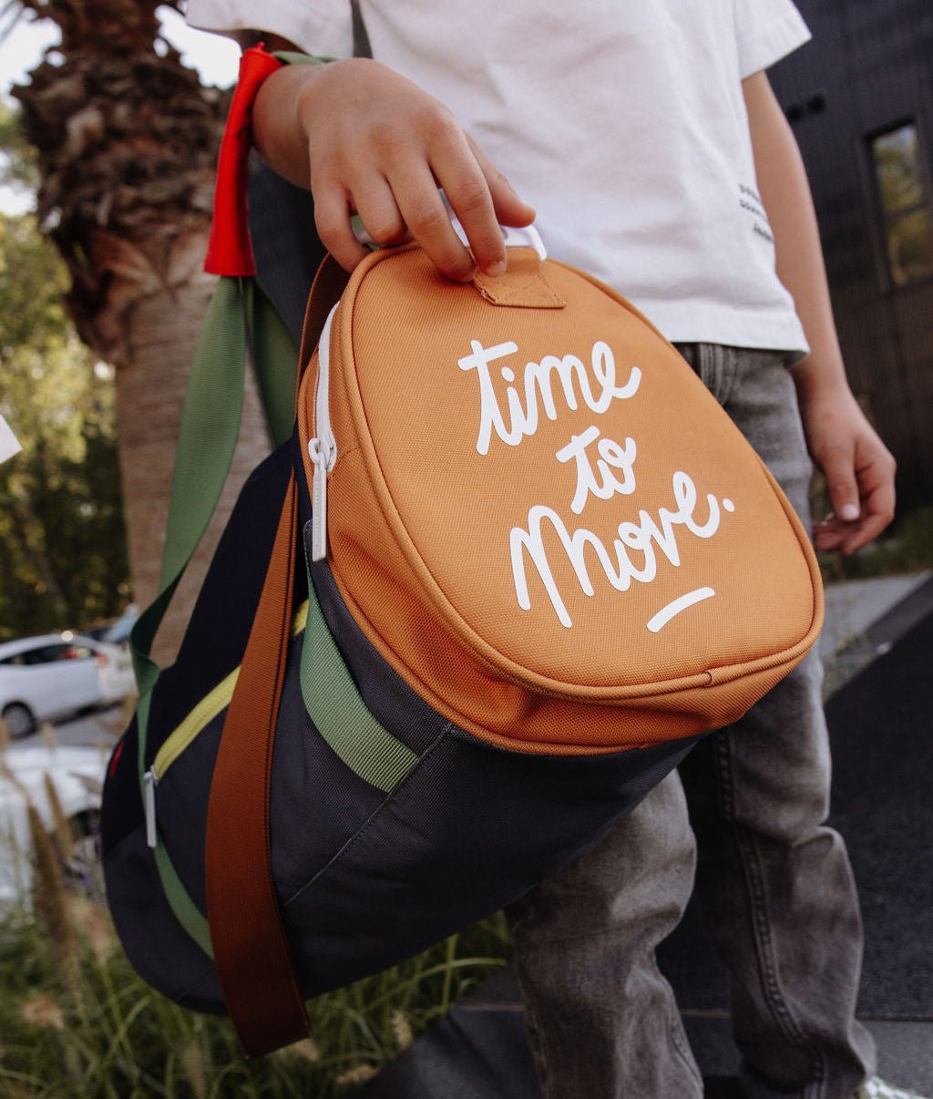 Hello Hossy - Bags & School Bags - Mini Marine Sports Bag - Blue / Green / Brown / Yellow - Tummy Time